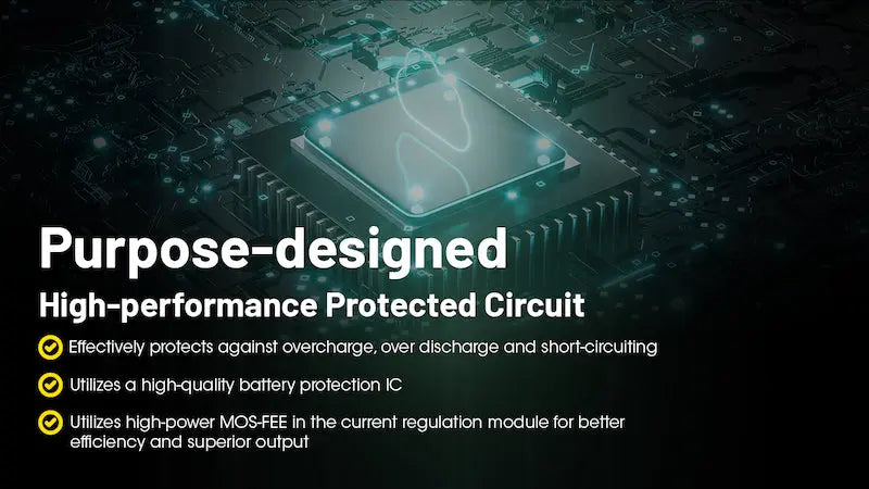 Batterie Nitecore NL169 rechargeable – 950mAh 3.6V protégée Li-ion  NYCTALOPE  
