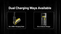 Batterie Nitecore NL169R 16340 rechargeable USB-C - 950mAh 3.6V protégée Li-ion - RCR123  NYCTALOPE  