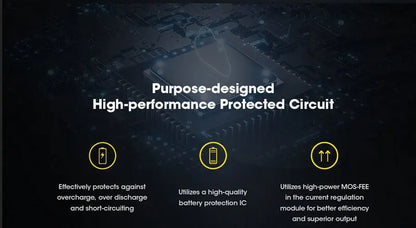 Batterie Nitecore NL1840 18650 - 4000mAh 3.6V protégée Li-ion  NYCTALOPE  