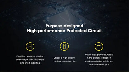 Batterie Nitecore NL1840HP 18650 - 4000mAh 3.6V protégée Li-ion  NYCTALOPE  
