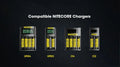 Batterie Nitecore NL1840HP 18650 - 4000mAh 3.6V protégée Li-ion  NYCTALOPE  
