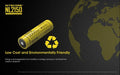 Batterie Nitecore NL2150 21700 – 5000mAh 3.7V protégée Li-ion  NYCTALOPE  