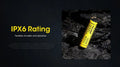 Batterie Nitecore NL2160HP 21700 - 6000mAh 3.6V - protégée Li-ion  NYCTALOPE  
