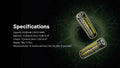 Batterie Nitecore NL2160HPi 21700 - 6000mAh 3.6V - protégée Li-ion  NYCTALOPE  
