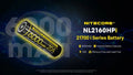 Batterie Nitecore NL2160HPi 21700 - 6000mAh 3.6V - protégée Li-ion - NYCTALOPE