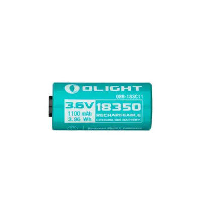 Batterie Olight 18350 ORB-183C11 - 1100mAh Li-ion – Rechargeable  NYCTALOPE  