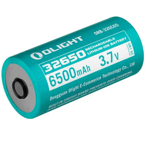 Batterie Olight 32650 - 6500mAh ORB-326C65 - 3.7V protégée Li-ion  NYCTALOPE  