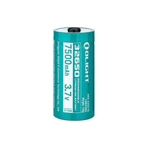 Batterie Olight ORB2-326C75 32650 - 7500mAh 3.7V – Marauder Mini 2  NYCTALOPE  