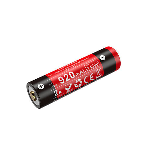 Batterie Klarus 14GT92UR 920mAh protégée rechargeable par Micro USB-C Klarus