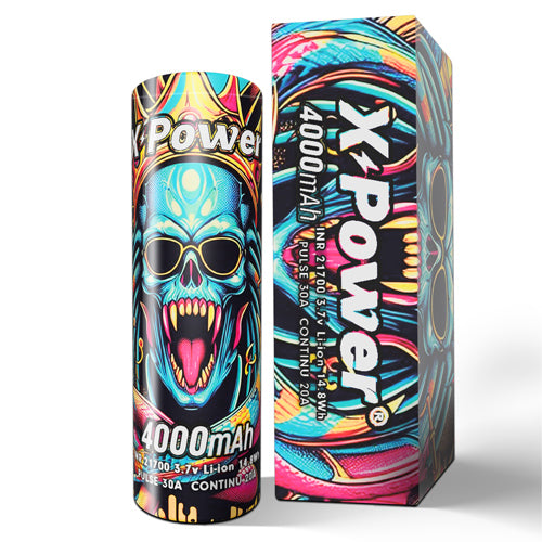 Batterie X Power 21700 4000 mAh 3.7V INR - NYCTALOPE