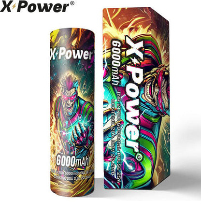 Batterie X Power 21700 6000 mAh 3.7V INR  NYCTALOPE  