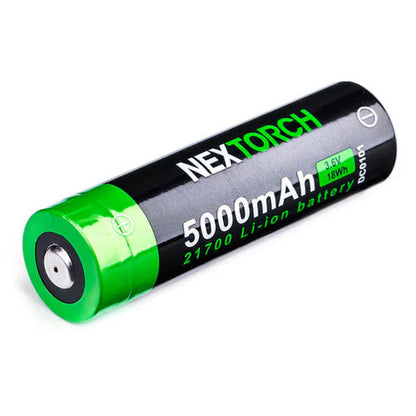 Batterie Nextorch 21700 - 5000mAh 3.6V protégée Li-ion USB-C  NYCTALOPE  