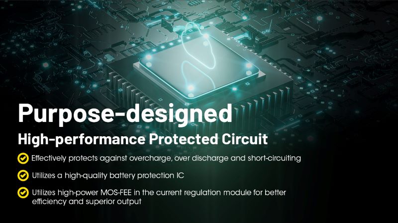 Batterie Nitecore NL2153HPi 21700 – 5300mAh 3.6V protégée Li-ion  NYCTALOPE  