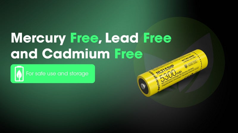 Batterie Nitecore NL2153HP 21700 - 5300mAh 3.6V protégée Li-ion  NYCTALOPE  