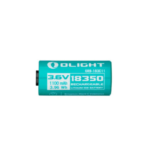 Batterie Olight 18350 ORB-183C11 - 1100mAh Li-ion – Rechargeable