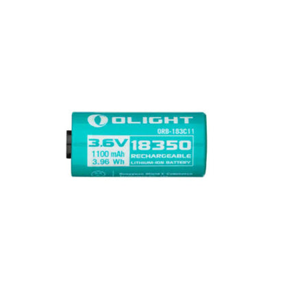 Batterie Olight 18350 ORB-183C11 - 1100mAh Li-ion – Rechargeable  NYCTALOPE  