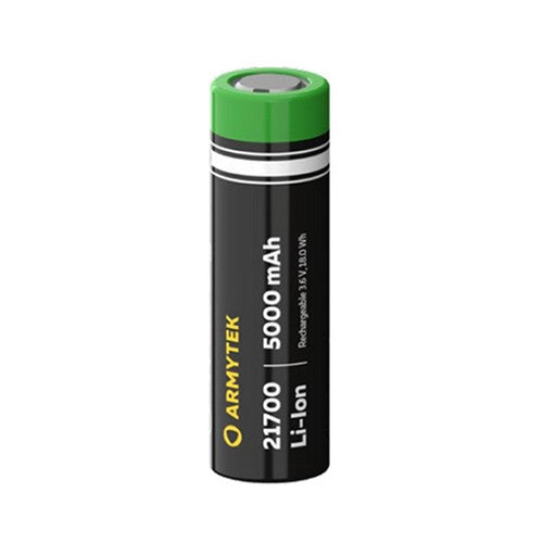 Batterie Armytek 21700 – 5000 mAh – Non protégée  NYCTALOPE  