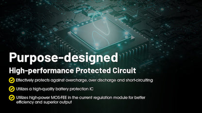 Batterie Nitecore NL169 rechargeable – 950mAh 3.6V protégée Li-ion  NYCTALOPE  