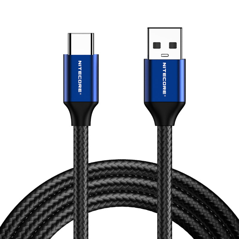 Câble de rechargement Nitecore UAC20 pour lampes et chargeurs  NYCTALOPE  