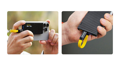 Câble de Charge Rapide Nitecore NLink10 60W/3A - USB-C vers USB-C - Design Magnétique - Ultra Compact - NYCTALOPE