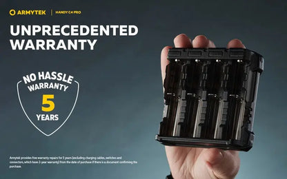 Chargeur Armytek Handy C4 PRO – Powerbank – Batteries Li-ion, IMR et Ni-Mh  NYCTALOPE  