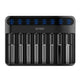 Chargeur EFEST Lush Q8 pour batteries Li-ion, IMR, Ni-MH, Ni-Cd, 21700, 18650, 16340