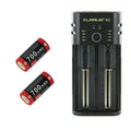 Chargeur Klarus K2 USB, 2 baies Powerbank Li-ion, Ni-MH, Ni-Cd et LiFePO4 Klarus
