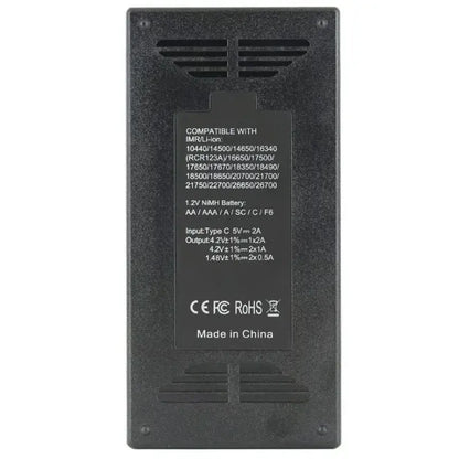 Chargeur Klarus K2 USB, 2 baies Powerbank Li-ion, Ni-MH, Ni-Cd et LiFePO4 Klarus