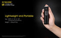 Chargeur Nitecore UI1 pour batteries Li-ion/IMR - Type C  NYCTALOPE  