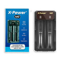 Chargeur X Power M2 pour 2 batteries Lithium, IMR et INR - NYCTALOPE