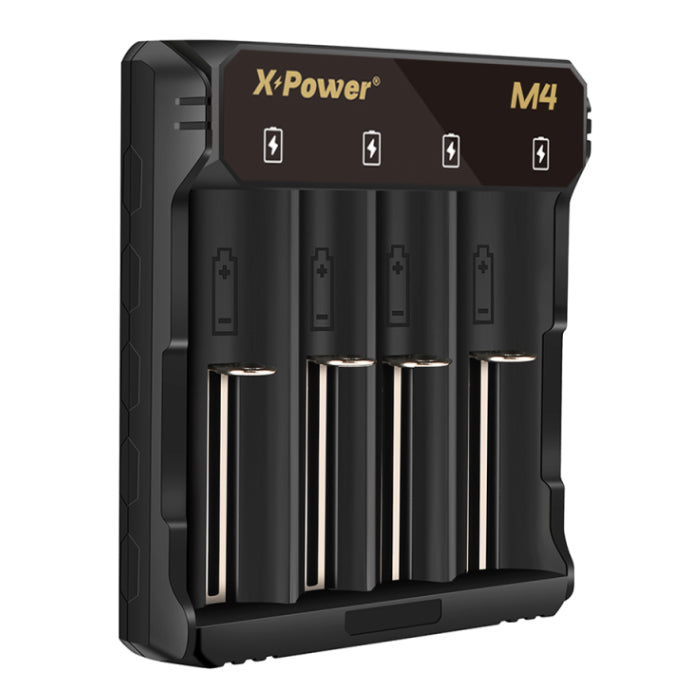 Chargeur X Power M4 pour 4 batteries Lithium, IMR et INR - NYCTALOPE