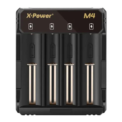 Chargeur X Power M4 pour 4 batteries Lithium, IMR et INR - NYCTALOPE