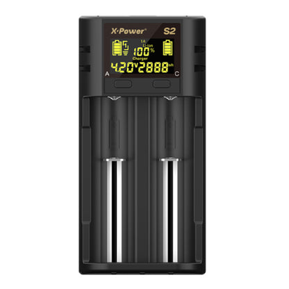 Chargeur X Power S2 pour 2 batteries Lithium, IMR et INR - NYCTALOPE
