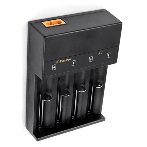 Chargeur XPower X4 pour 4 batteries IMR et INR