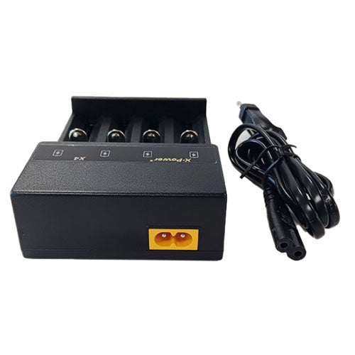 Chargeur XPower X4 pour 4 batteries IMR et INR