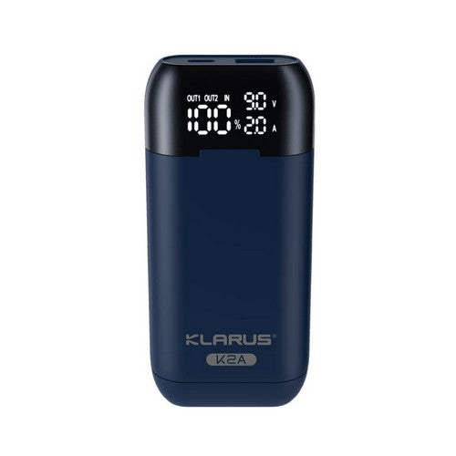 Chargeur Klarus Smart Charger K2A pour batteries Li-ion  NYCTALOPE  