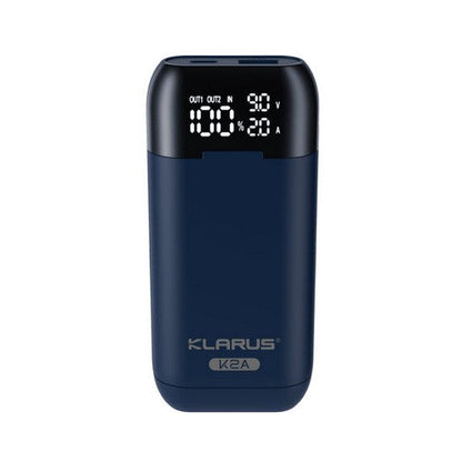 Chargeur Klarus Smart Charger K2A pour batteries Li-ion  NYCTALOPE  
