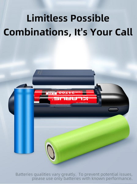 Chargeur Klarus Smart Charger K2A pour batteries Li-ion  NYCTALOPE  