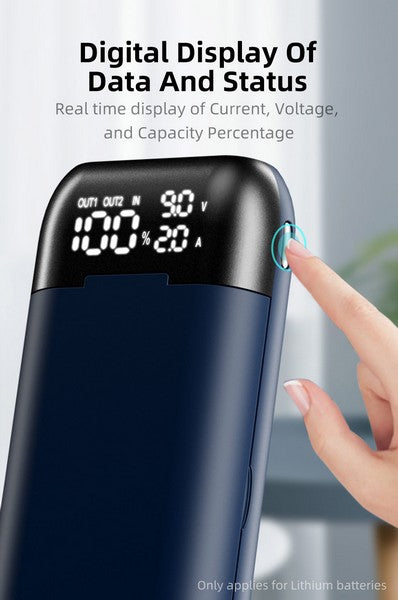 Chargeur Klarus Smart Charger K2A pour batteries Li-ion  NYCTALOPE  
