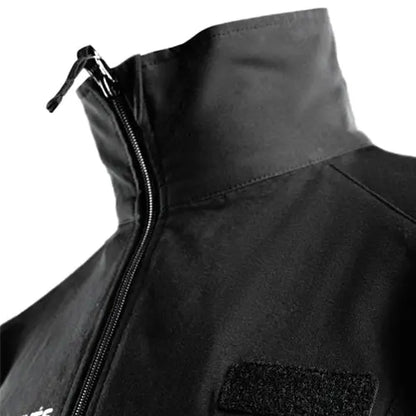 Chemise UBAS manches longues Sécurité Privée Noir GK SAFETEK — chemise professionnelle déperlante