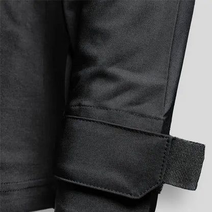 Chemise UBAS manches longues Sécurité Privée Noir GK SAFETEK — chemise professionnelle déperlante