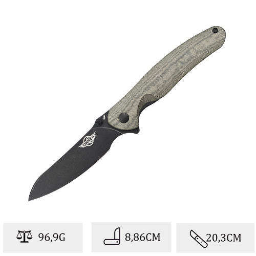 Olight Drever - Couteau De Poche Pliant EDC - Oknife  NYCTALOPE  