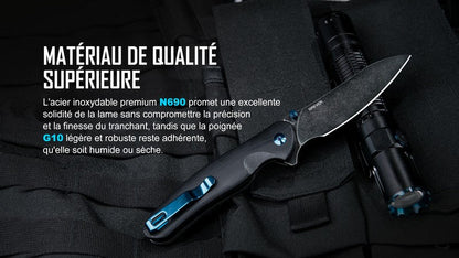Olight Drever - Couteau De Poche Pliant EDC - Oknife  NYCTALOPE  
