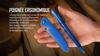 Olight Drever - Couteau De Poche Pliant EDC - Oknife  NYCTALOPE  