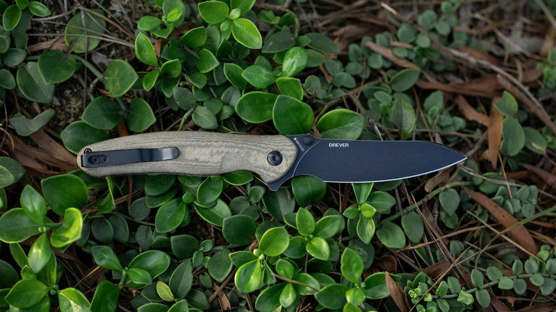 Olight Drever - Couteau De Poche Pliant EDC - Oknife  NYCTALOPE  