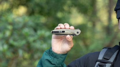 Olight Drever - Couteau De Poche Pliant EDC - Oknife  NYCTALOPE  