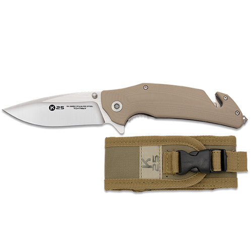 Couteau pliant tactique de poche K25 18850  NYCTALOPE  