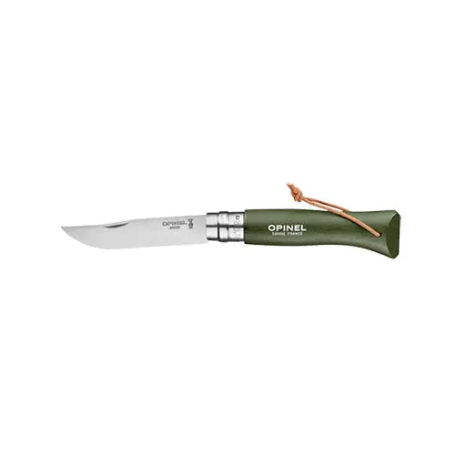 Couteau de poche Opinel Tradition  Baroudeur N°08 – Kaki  NYCTALOPE  