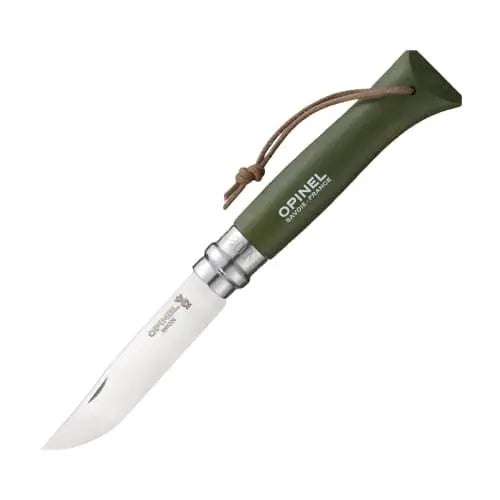 Couteau de poche Opinel Tradition  Baroudeur N°08 – Kaki  NYCTALOPE  