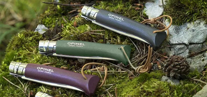 Couteau de poche Opinel Tradition  Baroudeur N°08 – Kaki  NYCTALOPE  